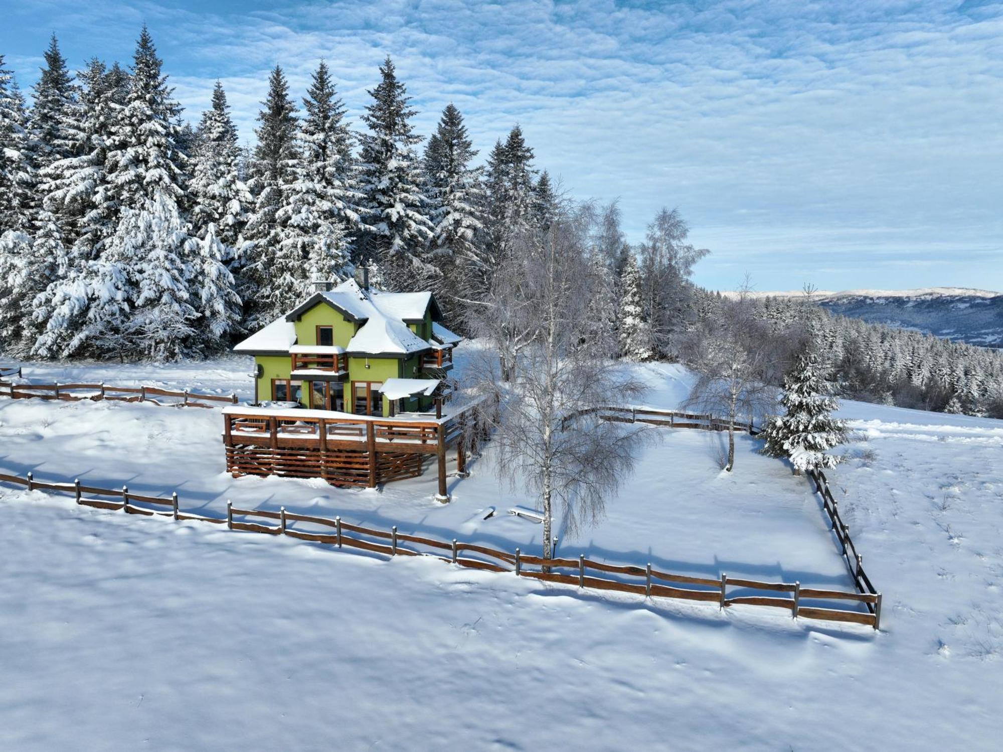 Vila Przystanek Madejowa Jeleśnia Exteriér fotografie