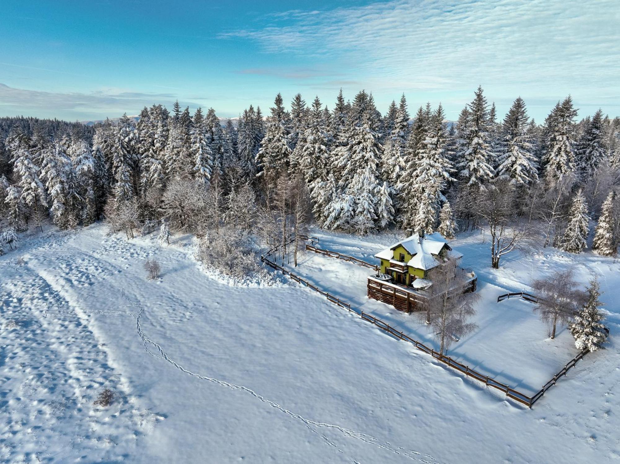 Vila Przystanek Madejowa Jeleśnia Exteriér fotografie