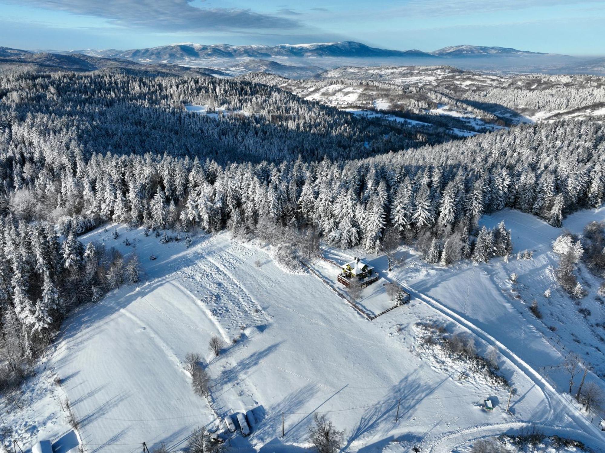 Vila Przystanek Madejowa Jeleśnia Exteriér fotografie