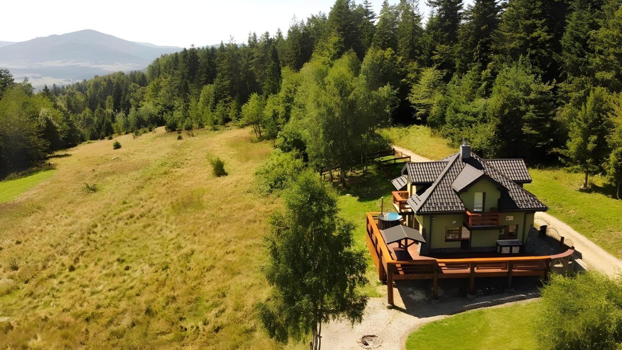 Vila Przystanek Madejowa Jeleśnia Exteriér fotografie